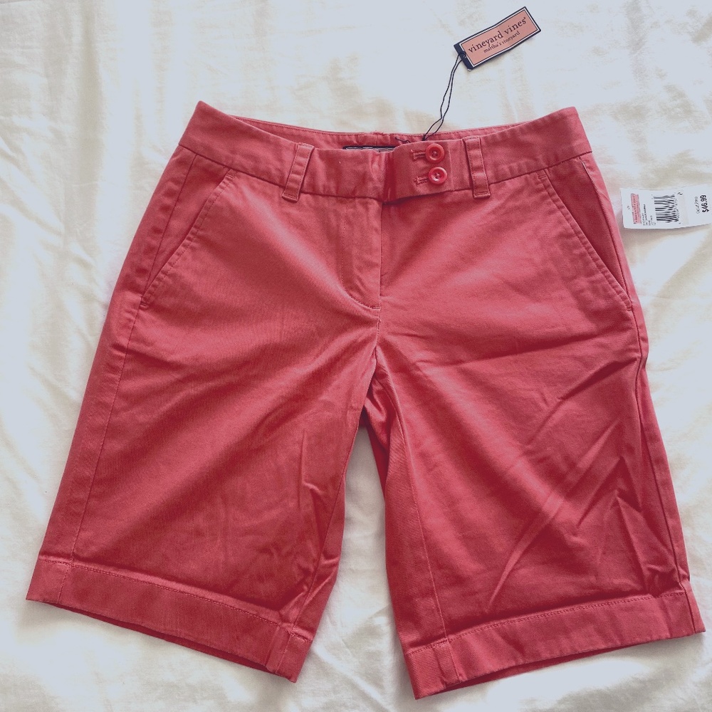 NWT Vineyard Vines Dayboat Bermuda Shorts size 0